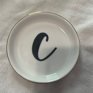 NWT: Hobby Lobby Jewelry cup with the letter “C”